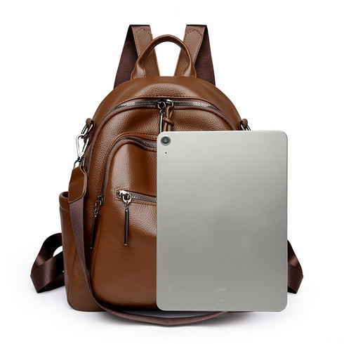 Stylish Pu School Backpack Bag.